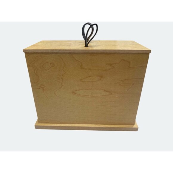 Wooden Grandchildren Picture Album Storage Box Frame Engraved Sentiments - Picture 3 of 6